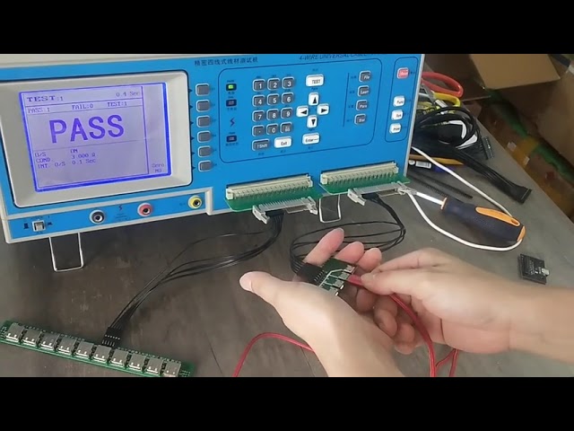 Máy Kiểm Tra Cáp Tự Động - Kiểm Tra Dây Cáp Dữ Liệu & Dây Nịt Nhiều Bước, Nhà Máy Tại Cửa Hàng