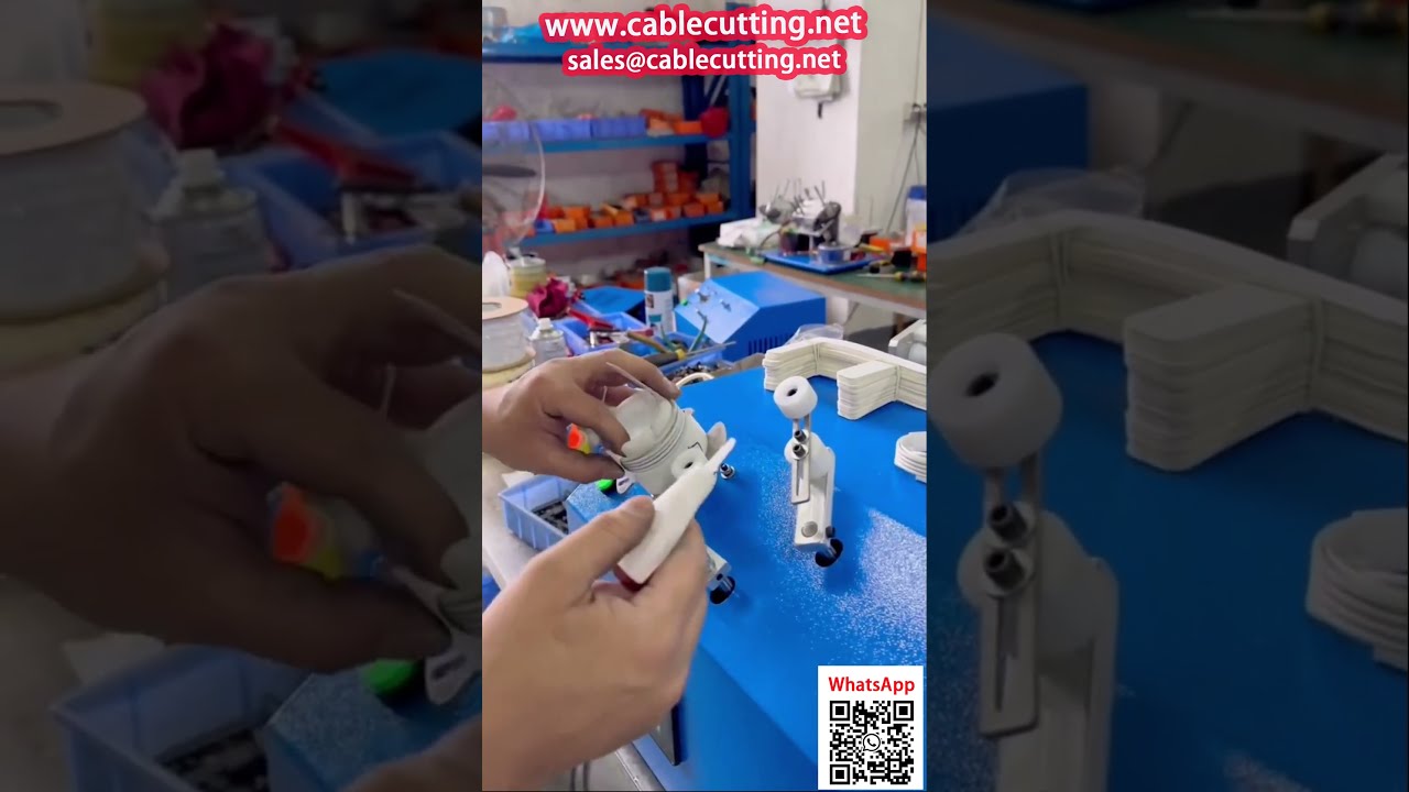 Máy quấn cáp dữ liệu tự động – Đóng gói trên thẻ giấy hiệu quả