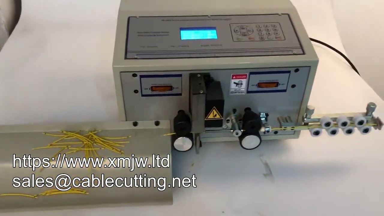 Máy Tuốt Dây Cáp Tự Động – Cắt & Tuốt Dây Chính Xác, Năng Suất Cao