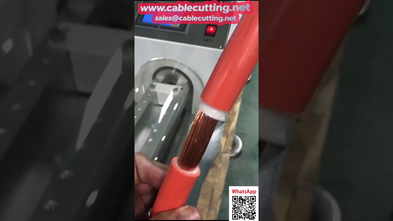 Máy bóc vỏ dây cáp lưỡi xoay chính xác cao dành cho cáp năng lượng mới