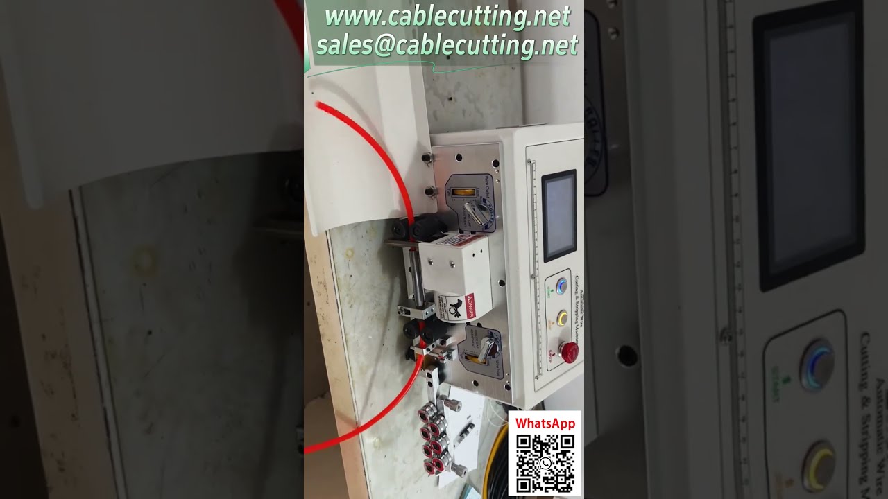 Máy tuốt dây điện đa năng tự động - Tuốt dây, cắt ống chính xác, hiệu suất cao #thiếtbịtựđộnghóa
