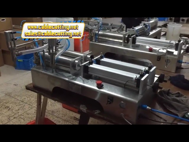 Máy chiết rót định lượng chất lỏng – Nước rửa chén, dung dịch sát khuẩn tay tự động