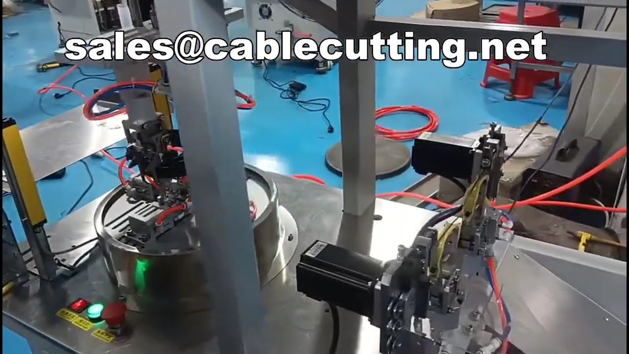 Máy Buộc Cáp Tự Động Cho Cáp VGA - Buộc Đôi Tròn Tối Ưu Hóa Sản Xuất