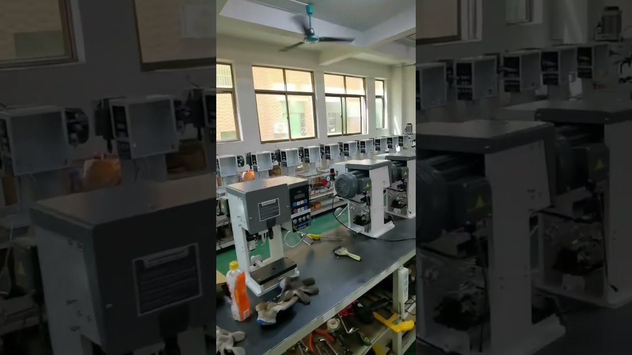 Máy ép đầu cốt dạng băng liên tục - Cảnh quay thực tế tại nhà máy #máyép #côngcụ
