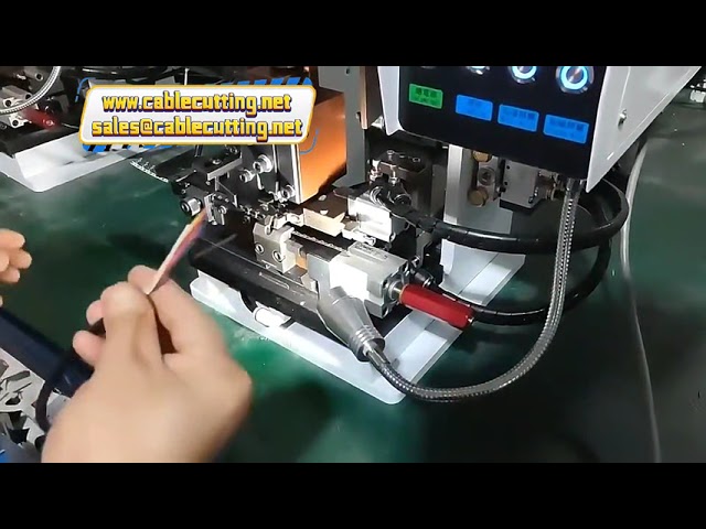 Máy tuốt dây và bấm đầu cos tự động cho dây đơn và dây nhiều lõi - Hoạt động êm ái