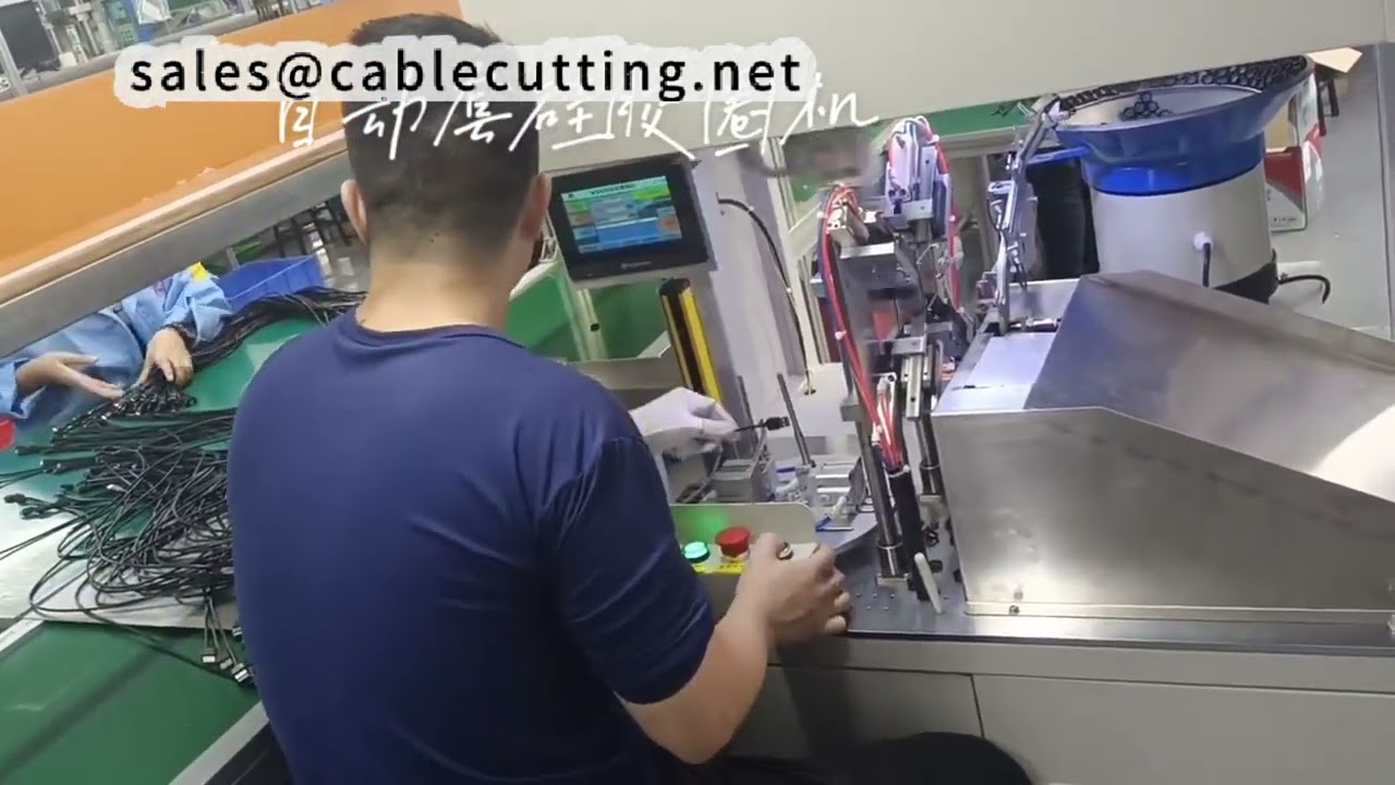 Máy Đặt Vòng Si Cao Su Tốc Độ Cao – Demo Tự Động Hóa Dây Điện
