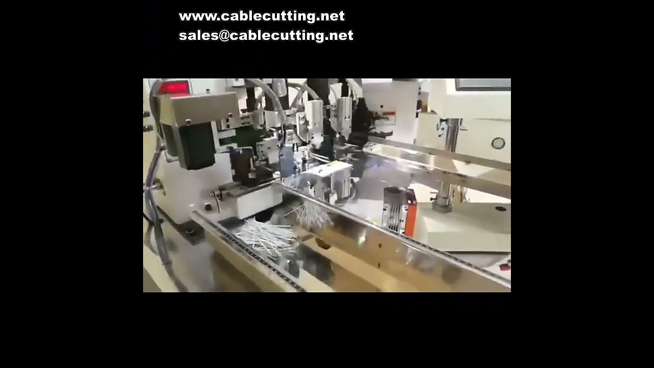 Máy ép dây đôi ba đầu tự động - Thiết bị ép đầu cáp nguồn chuyên nghiệp