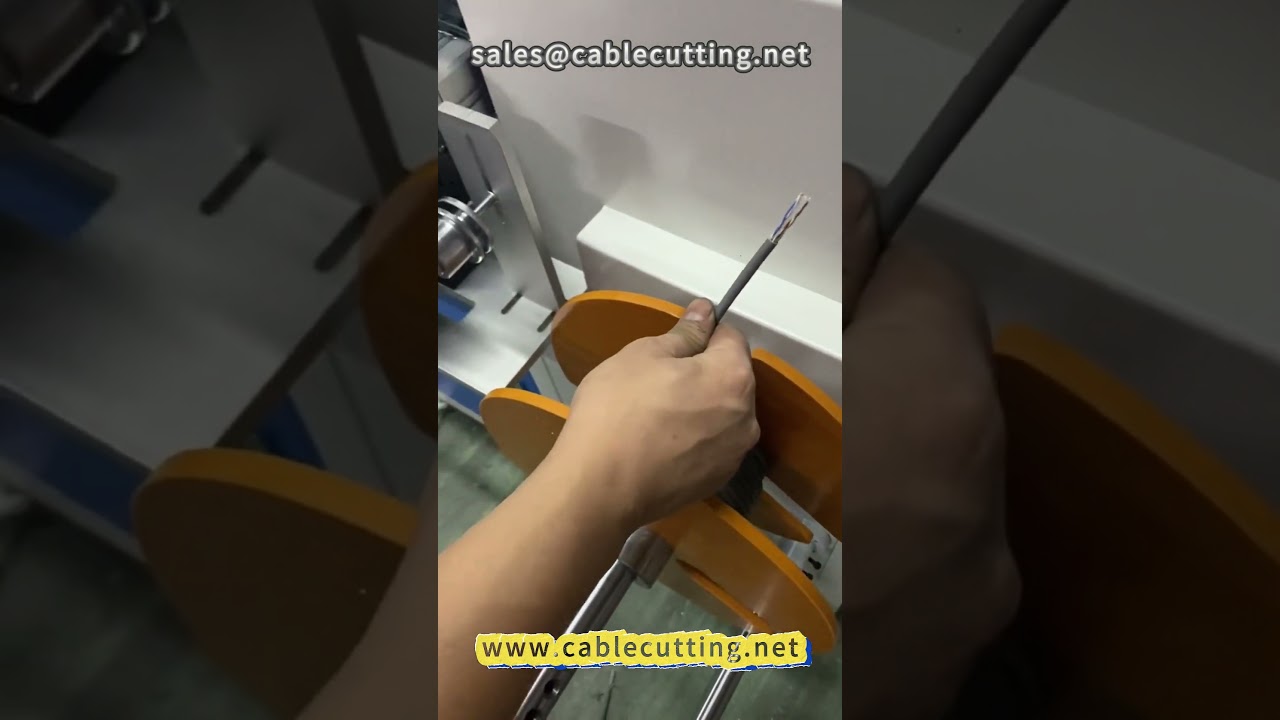 Máy tự động 76 - Đo, phân loại, cắt, quấn dây một mô hình | Dây HD, cáp, dây nịt điện
