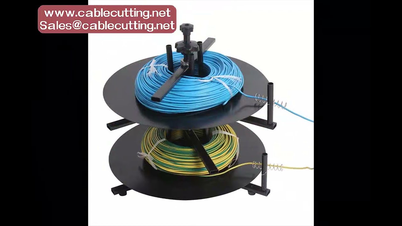 Máy Cấp Dây 4 Lớp & Tời Tháo Cuộn Cáp Tự Động Cho Máy Tuốt Dây và Quấn Cuộn