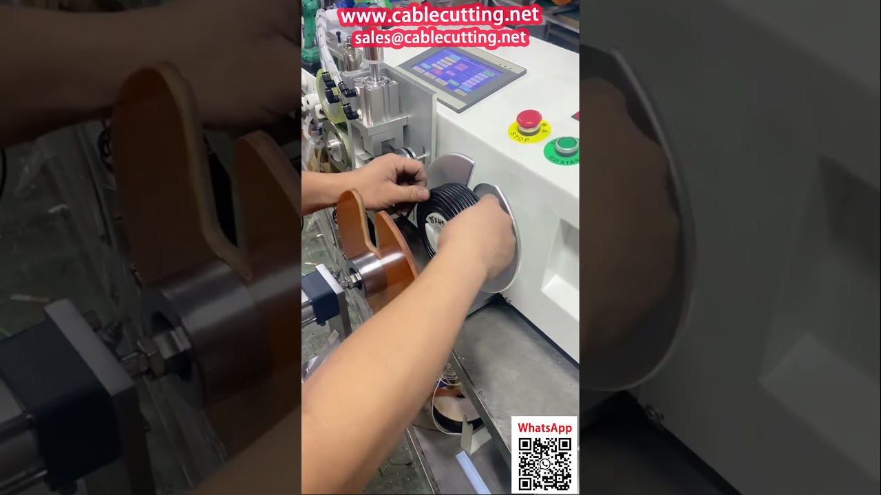 Máy quấn và buộc dây cáp tự động có đếm số – Dùng cho cuộn lớn và nhỏ