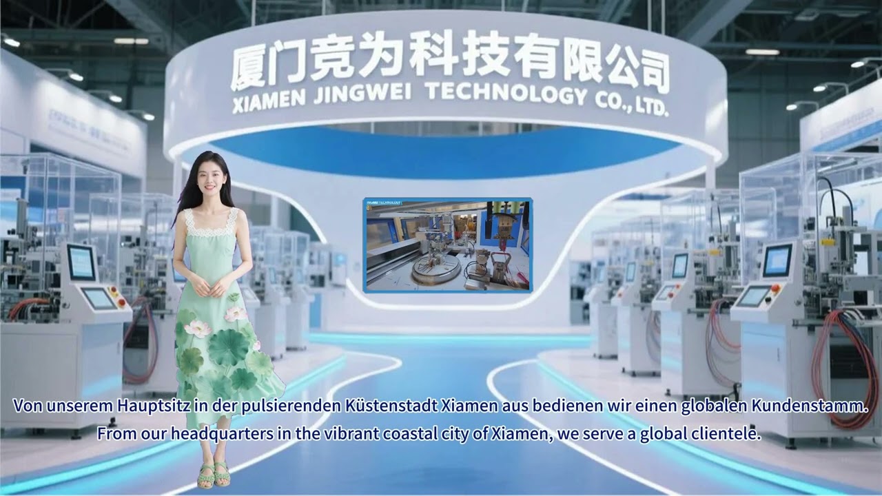 Xiamen Jingwei Technology: Nhà sản xuất hàng đầu máy gia công dây và thiết bị tự động hóa bao bì