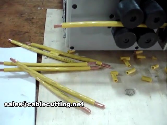 Máy tuốt dây điện tự động MAX2-35 - Tăng hiệu suất sản xuất dây cáp