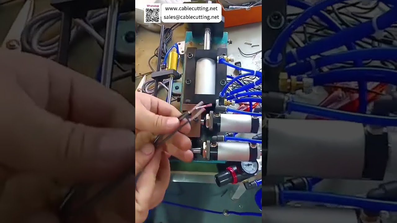 Máy tuốt dây cáp Model 305 & 3F: Xử lý cáp vỏ ngoài 25mm, lõi trong 20mm hiệu quả