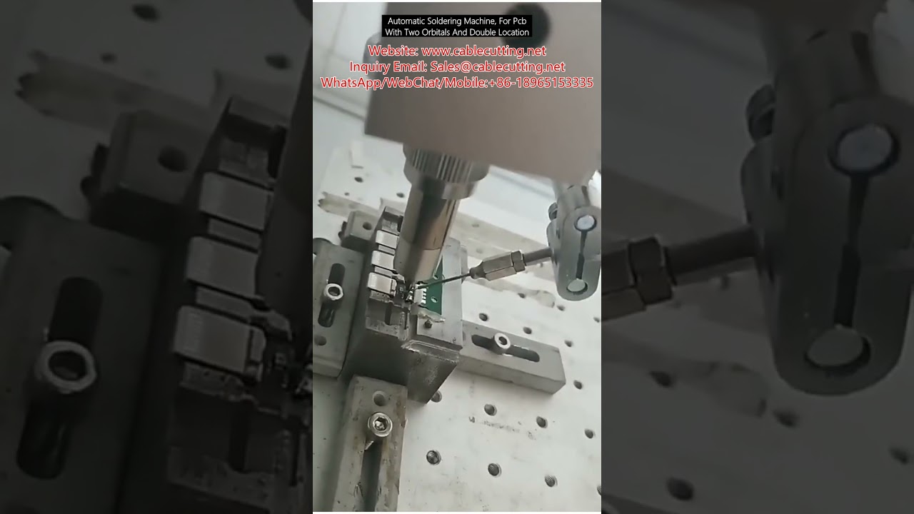 Máy Hàn Tự Động PCB - Hai Quỹ Đạo & Kép Vị Trí, Tăng Hiệu Suất Hàn