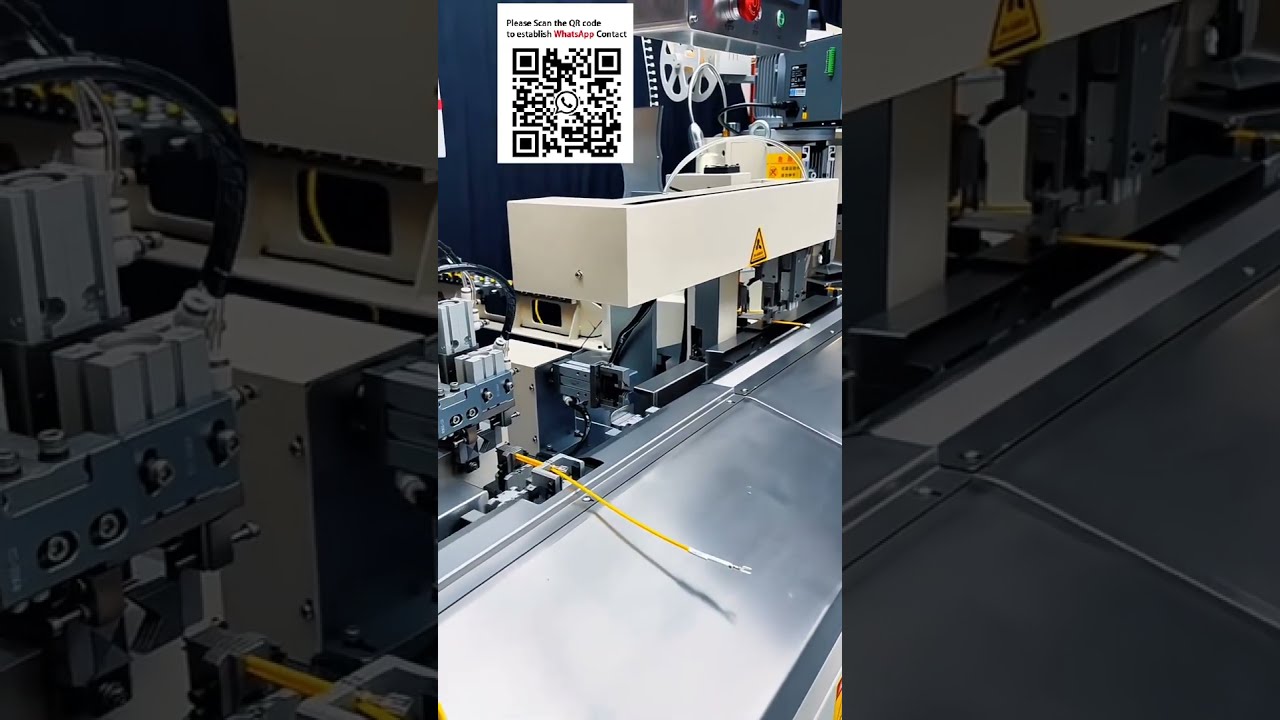 Máy ép cáp tự động in ống số, ép đầu cáp Co – Giải pháp sản xuất thông minh