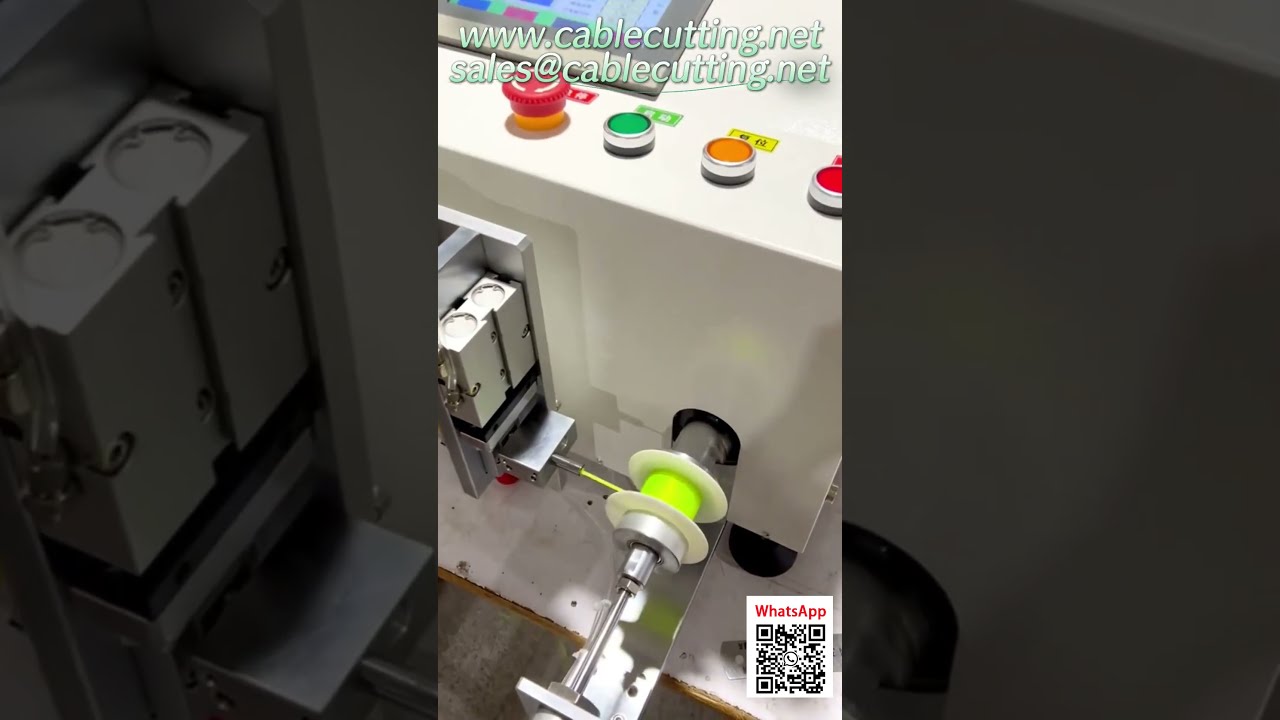 Máy quấn cáp tự động - Đo chiều dài chính xác, tự động cắt, tối ưu sản xuất