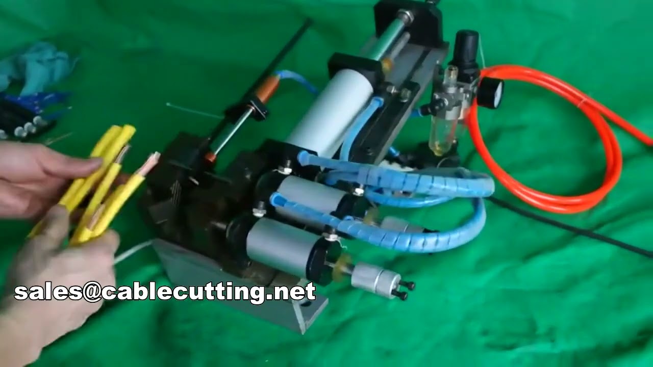 Máy tuốt dây cáp gas & điện tự động - Tối ưu sản xuất