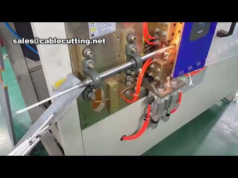 Máy hàn và cắt cáp thép đầu phẳng hiệu suất cao - Tối ưu sản xuất