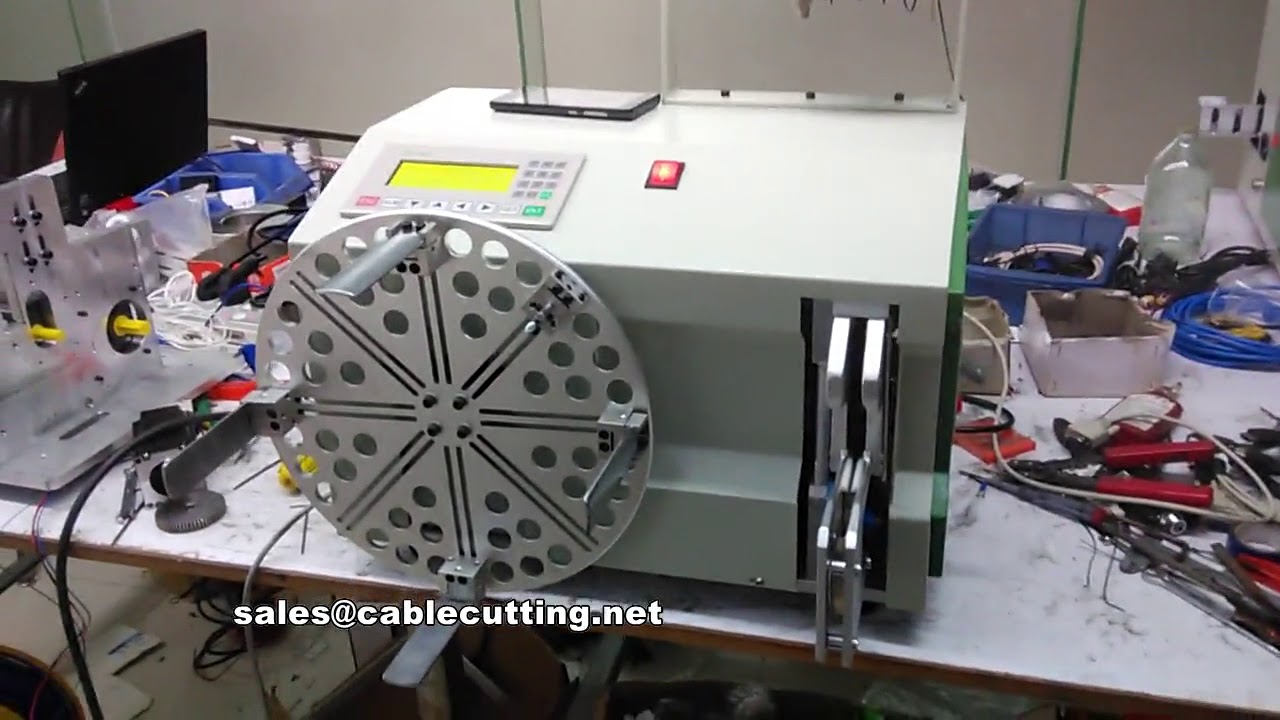 Máy Buộc Cáp Tự Động - Giải Pháp Buộc Bó Dây Hiệu Quả Cho Dây Chuyền Sản Xuất
