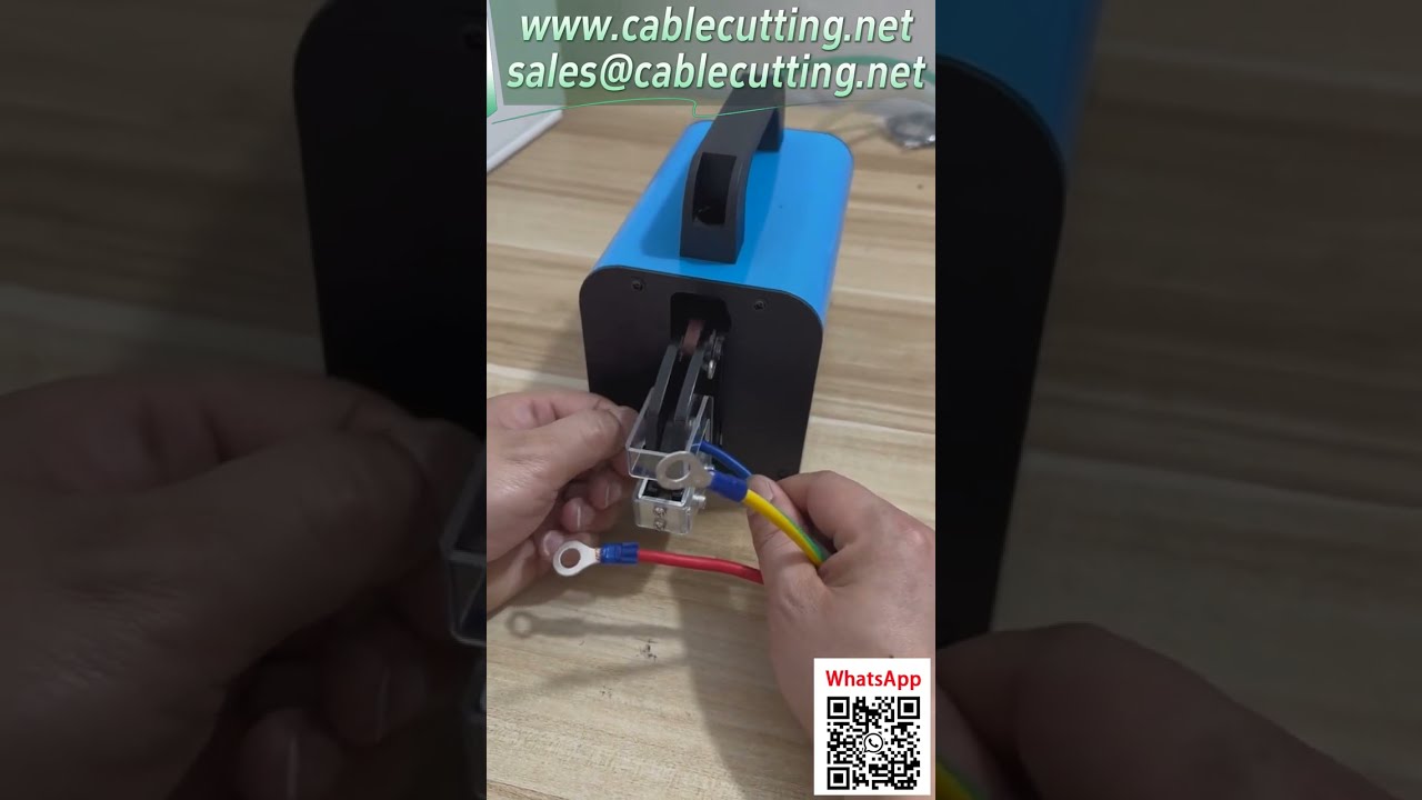 Máy Ép Cáp Khí Nén Chuyên Nghiệp - Ép Đầu Cốt 6mm², Kiểm Tra Lực Kéo, An Toàn Tuyệt Đối