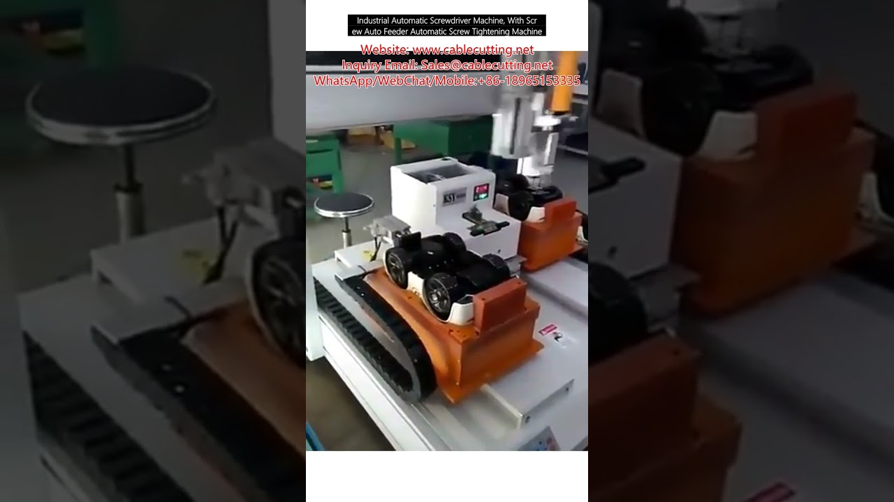 Máy Vặn Vít Tự Động Công Nghiệp, Kèm Bộ Cấp Phôi Vít Tự Động, Máy Siết Vít Tự Động