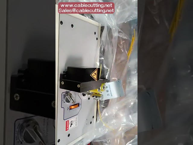 Máy Cắt Ống Ruột Gà, Dây Điện Tự Động 200W - Cắt & Tuốt Vỏ Chính Xác 2 Bánh Xe