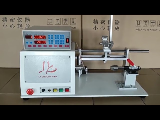 Máy quấn cuộn tự động LY-830 có khay cấp dây xoay – Thiết bị tự động hóa nhà máy