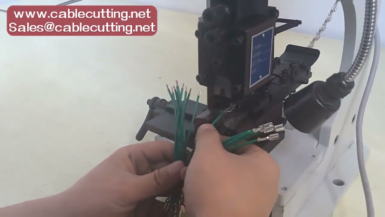 Máy Ép Đầu Cáp Tự Động 1.5T | Tốc Độ Cao, Tiếng Ồn Thấp – Ép Đầu Cáp Chuyên Nghiệp