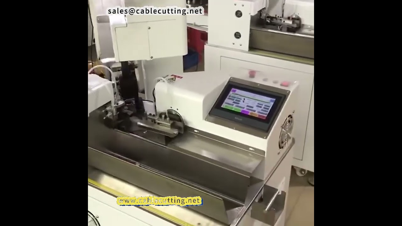 Máy nhúng đầu dây tự động 5 dây một đầu – Tự động hóa xử lý dây dẫn
