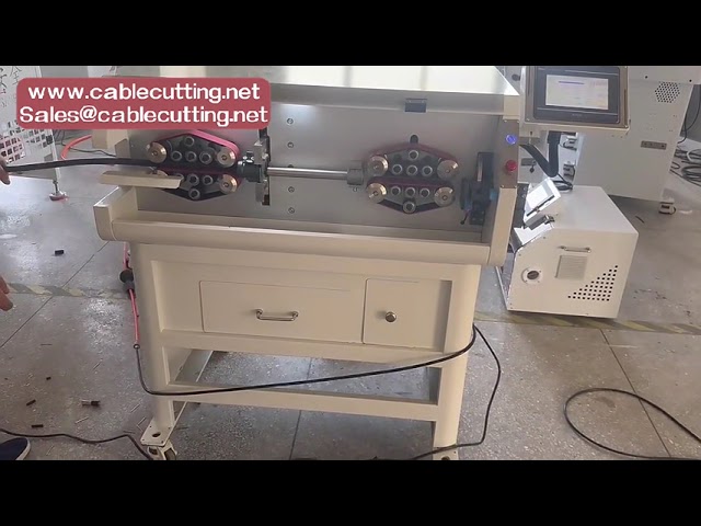Máy Cắt và Tuốt Dây Cáp EV Chuyên Dụng - Thiết Bị Cắt Tước Dây Cáp Tự Động