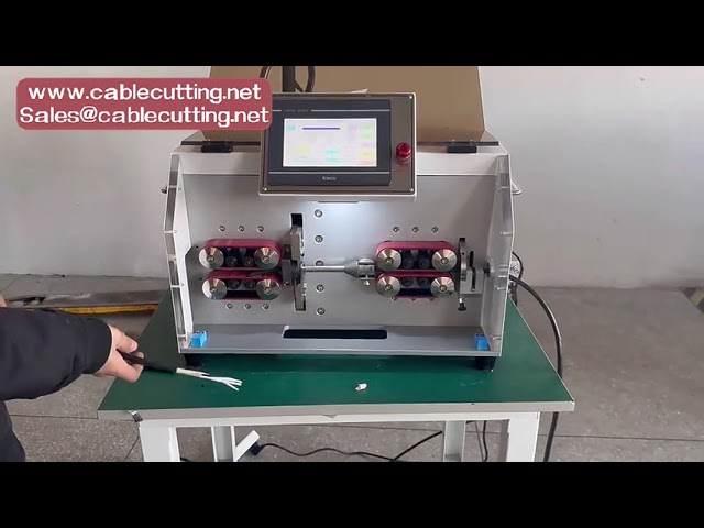 Wire Harness Copper Wire Cutting and Stripping Machine, Cable Peeling Machine, stripping machine, au