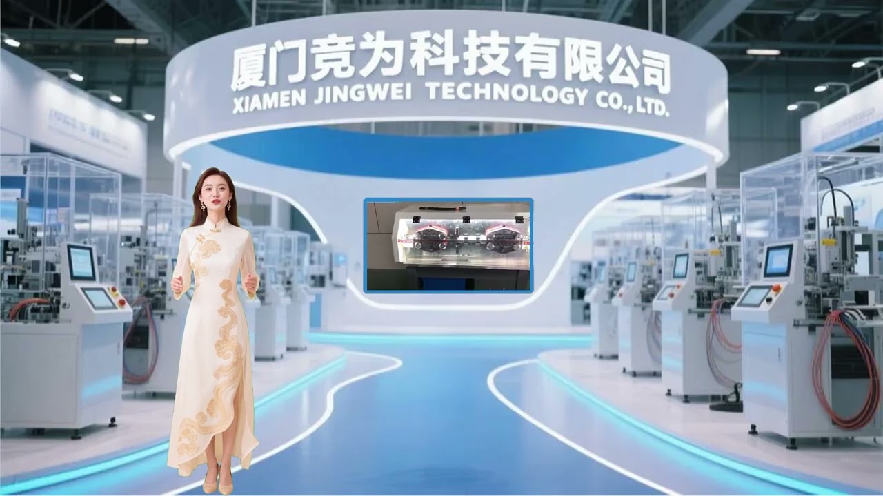 Chào mừng đến với Xiamen Jingwei Technology – Nhà sản xuất hàng đầu giải pháp gia công dây cáp và tự động hóa đóng gói
