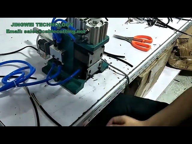 Máy tuốt dây và xoắn dây khí nén thủ công 3F - Thiết bị sản xuất cáp chính xác