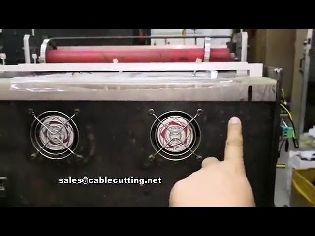 Hướng dẫn thao tác mở nắp sau máy xử lý dây điện | Bảo trì thiết bị công nghiệp