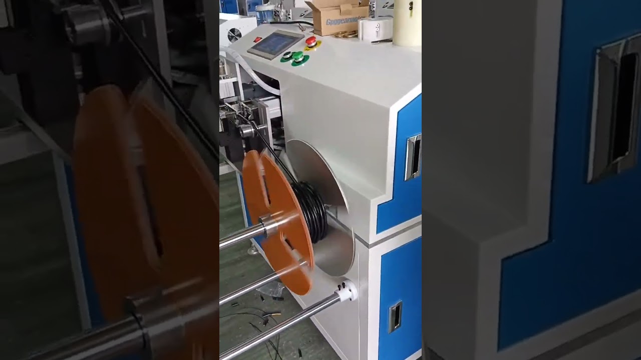 Máy đếm mét tự động, dẫn dây, bóc vỏ hai đầu, cắt và cuộn cáp - Hiệu suất cao