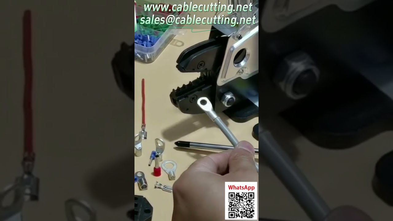 【Máy ép đầu cốt khí nén 5ND】 Xi lanh tác động đơn tùy chỉnh - Nhanh hơn, tiết kiệm khí, dây 0.25-16 mm²