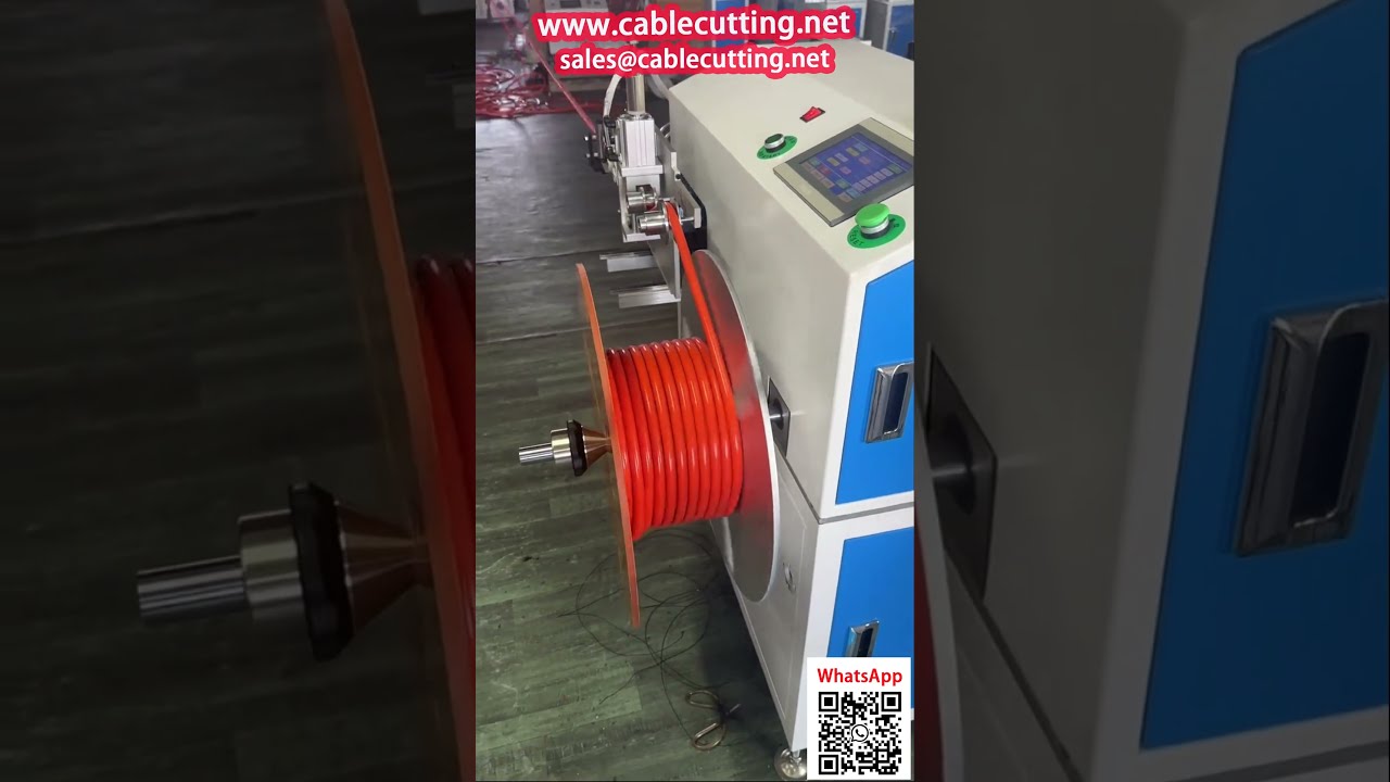 Máy cuộn ống tự động có đếm và căn chỉnh cho ống vòi rửa áp lực cao