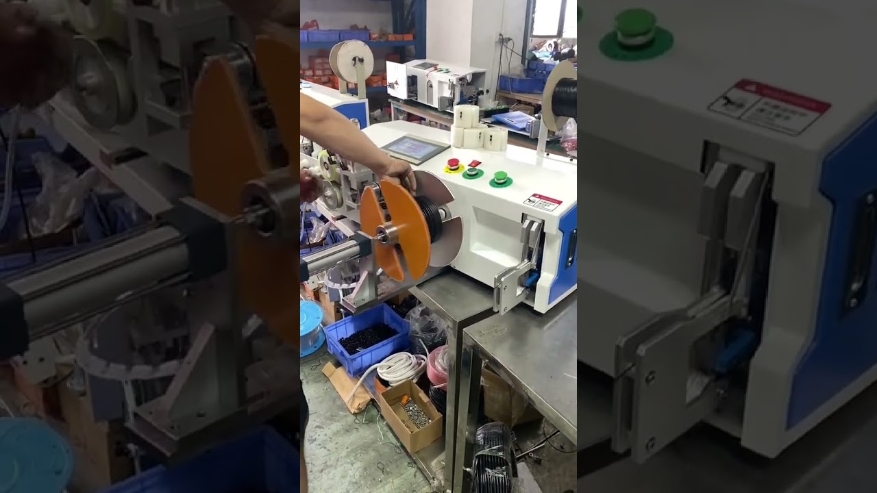 Máy Xử Lý Dây Nhanh & Tiện Lợi: Cuộn, Buộc và Cắt Chỉ Trong Một Bước