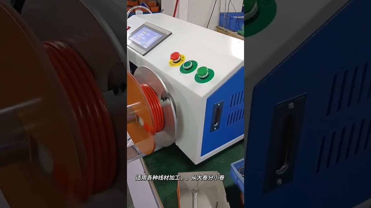 Máy Đếm Mét, Di Chuyển, Quấn Dây, Cắt & Cuộn Tự Động - Thay Thế 4 Công Nhân
