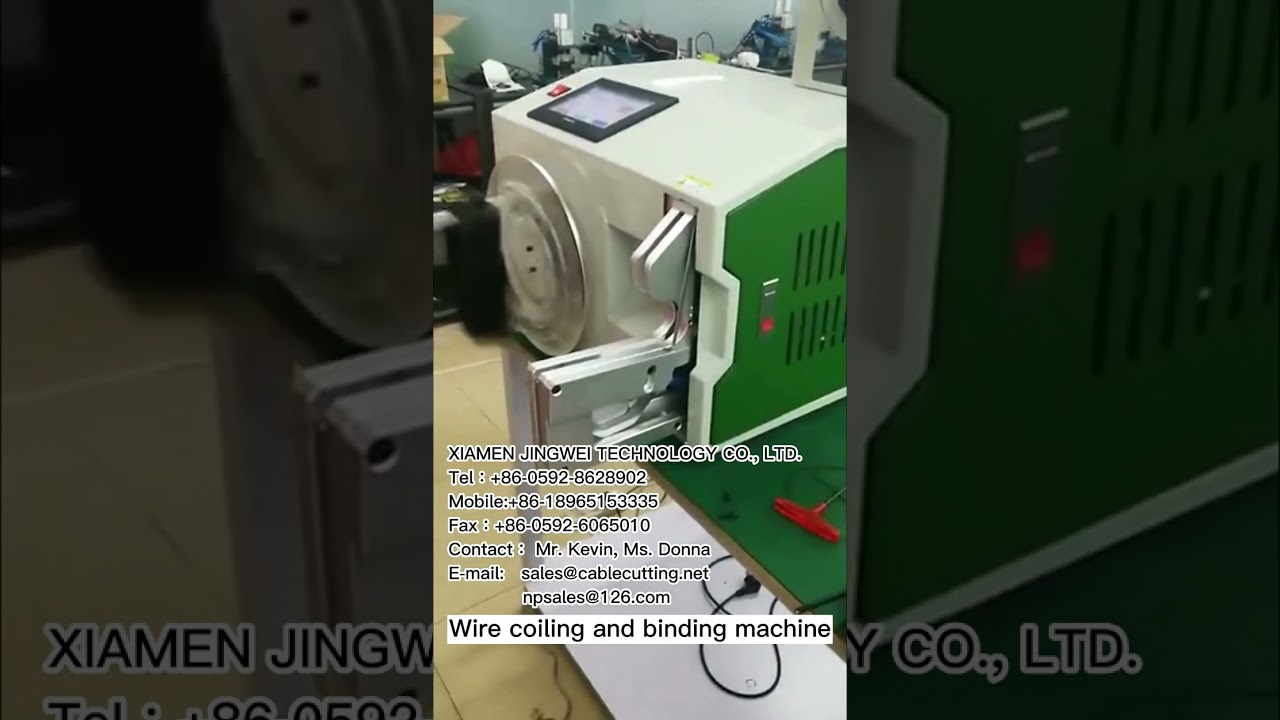 Máy cuộn và buộc dây tự động - Tối ưu hóa sản xuất công nghiệp