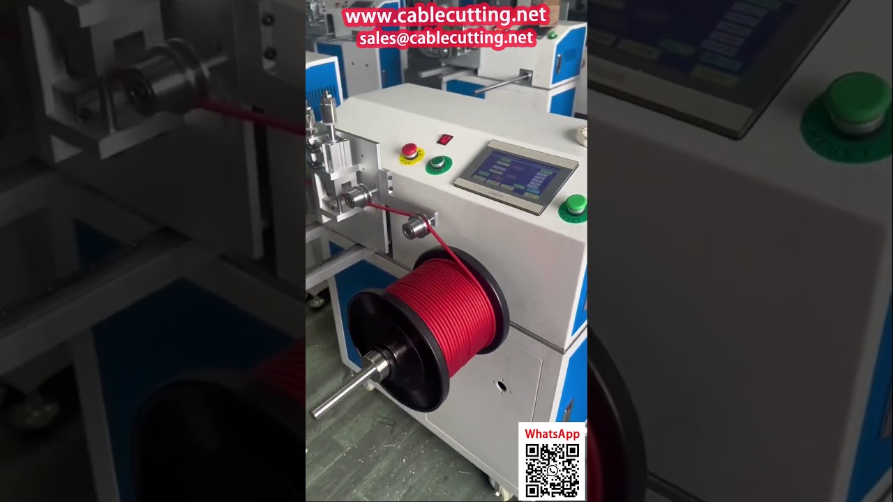 Máy tự động đa năng: Đếm, Xếp, Cắt, Cuộn dây cáp điện - Tối ưu hóa sản xuất