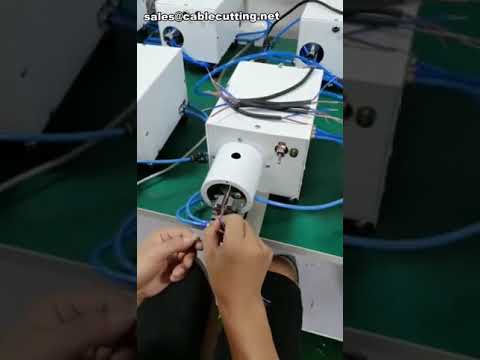 Máy tuốt và vặn dây bán tự động | Máy gia công dây điện chính xác cho nhà máy