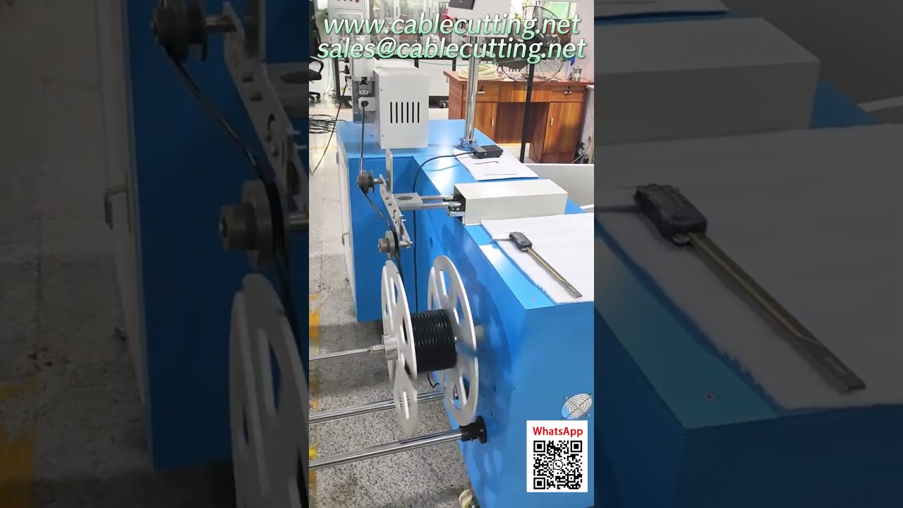 Máy Quấn Cáp Điện Công Suất Lớn Có Hệ Thống Di Chuyển Ngang & Đo Lường