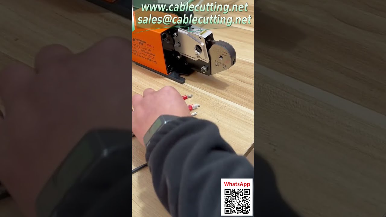 Máy ép đầu cốt ống khí nén 0.25-10 mm² - Ép vuông chính xác