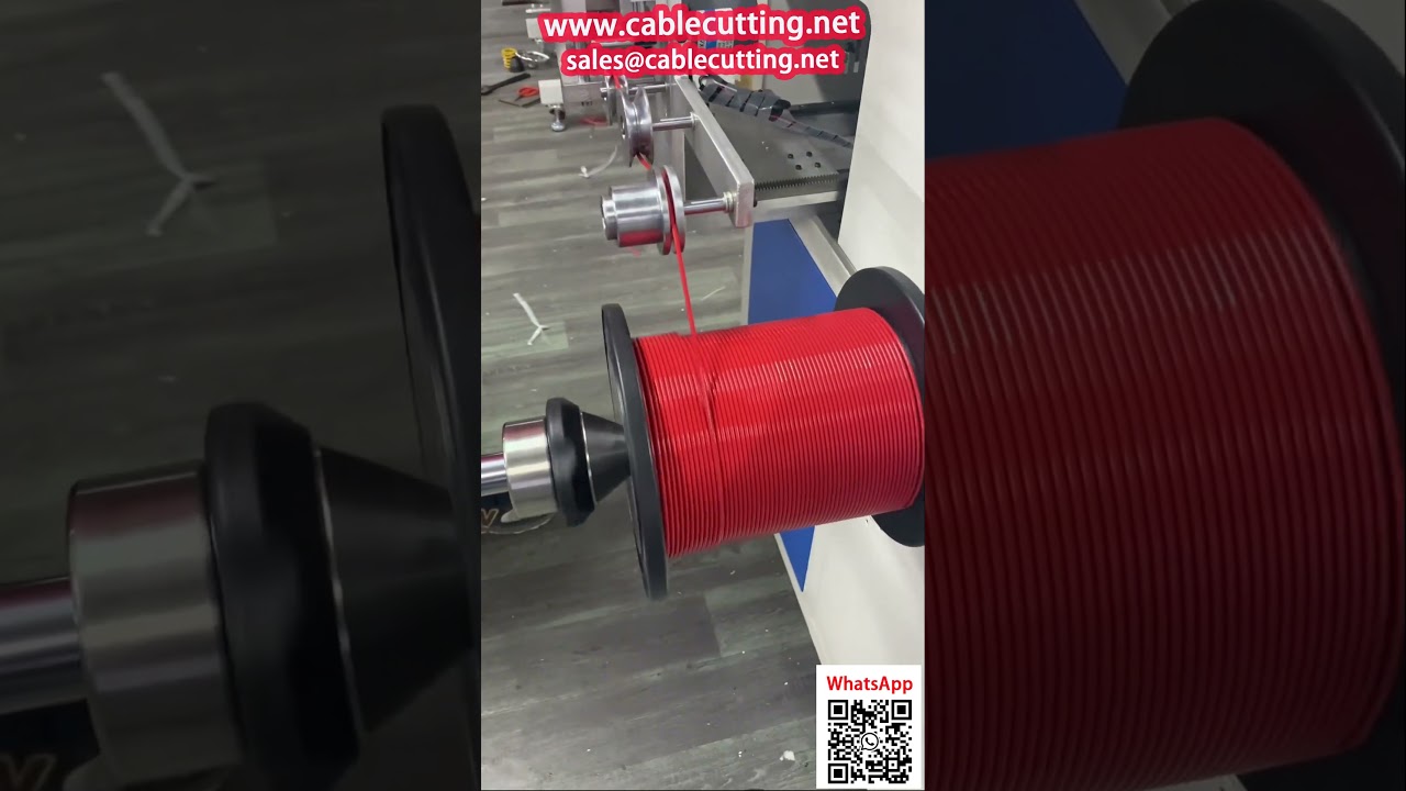 Máy Tự Động Tháo Cuộn, Đếm Số Lượng và Quấn Lại Dây Cáp – Tối Ưu Sản Xuất