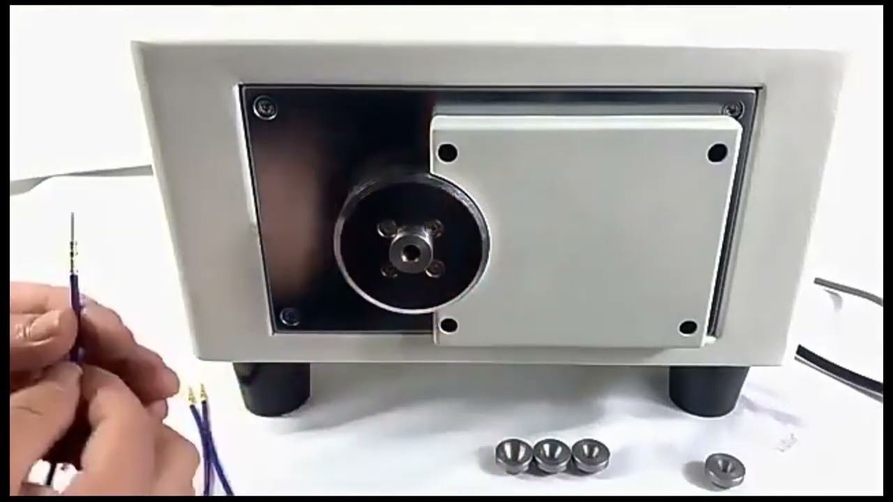 Máy Bấm Đầu Cos Vuông 4mm - 3 Tấn, 500W Chuyên Dụng Cho Dây Cáp Ô Tô Năng Lượng Mới