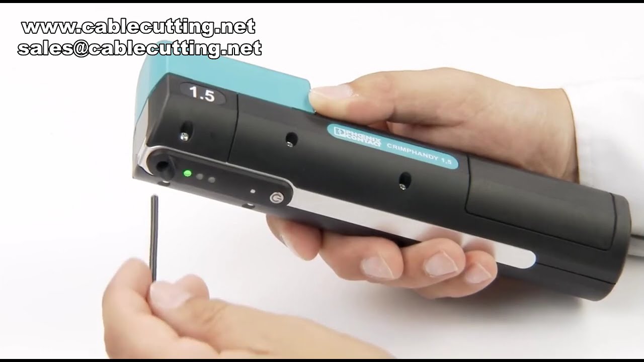 Máy ép đầu cốt ống Phoenix Contact - Tự động hóa dây chuyền sản xuất chính xác