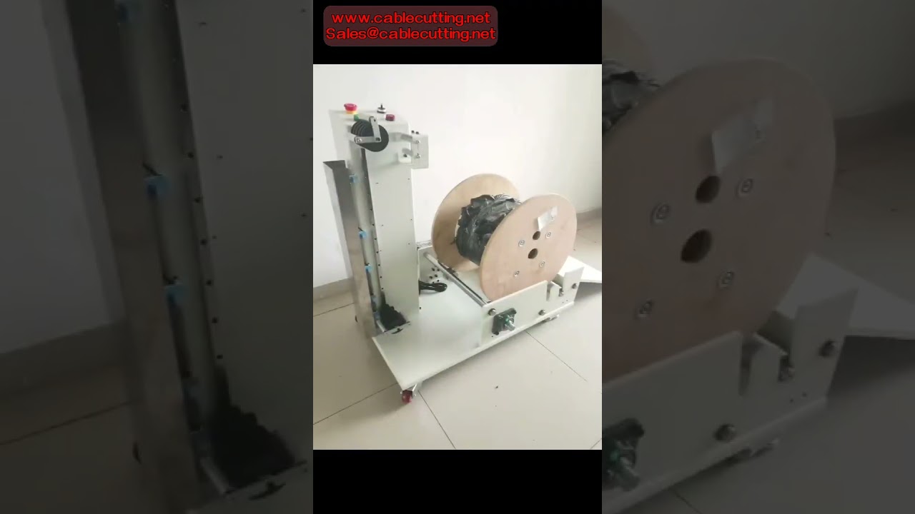 Máy Cấp Dây Tự Động Cho Cuộn Cáp 100KG - Dây Chuyền Đóng Gói Thông Minh