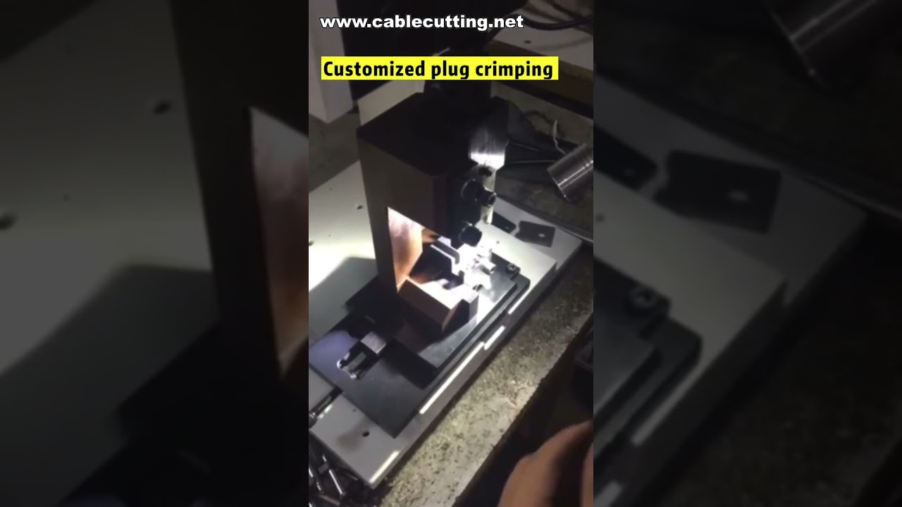 Máy Ép Đầu Cốt Điện Tốc Độ Cao, Máy Làm Dây Dẹt Và Ép Đầu Cốt, Máy Bấm Cốt Dây Điện