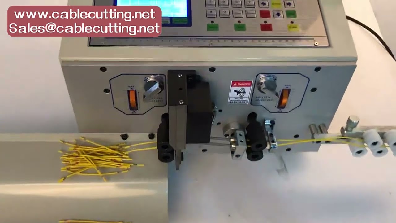 Máy Tuốt Dây Tự Động 0-1-4-5mm² - Bóc Tách Cắt Dây Máy Tính Hiệu Quả Cao